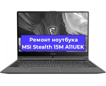 Чистка от пыли и замена термопасты на ноутбуке MSI Stealth 15M A11UEK в Ижевске